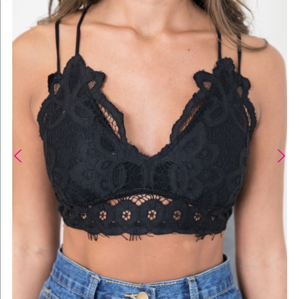 NWT Black bralette